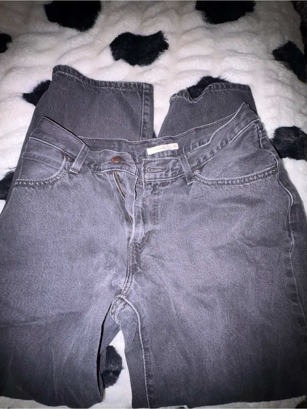Levi's Straight-Leg Women's Jeans in Faded Black